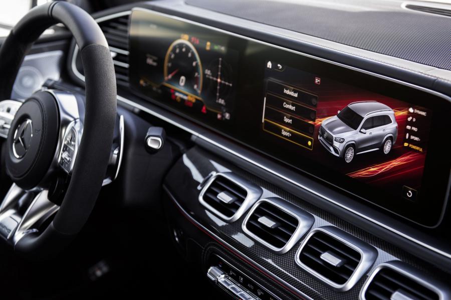 Панель приборов Mercedes-AMG GLS63 4Matic+ (X167) 2020 года  (WW) (фото 5 из 15)